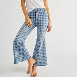 🥰Youthquake FreePeople Crop Flare Jeans